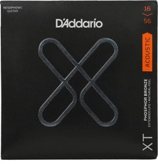 D'Addario XT Phosphor Bronze Resophonic Acoustic Guitar Strings - .016-.056 Medium