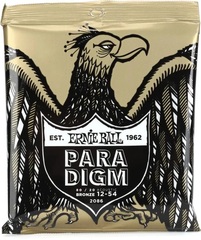 Ernie Ball 2086 Paradigm 80/20 Bronze Acoustic Guitar Strings - .012-.054 Medium Light