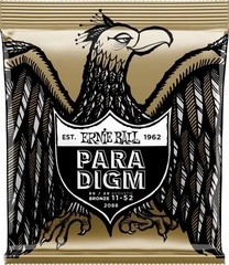 Ernie Ball 2088 Paradigm 80/20 Bronze Acoustic Guitar Strings - .011-.052 Light