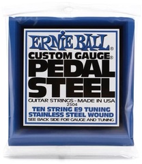 Ernie Ball 2504 Pedal Steel E9 Tuning Stainless Steel Guitar Strings - .013-.038 10-string