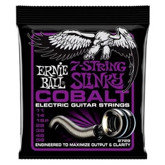 Ernie Ball 2729 Power Slinky Cobalt Electric Guitar Strings - .011-.058 7-string