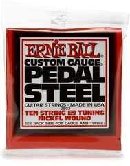 Ernie Ball 2502 Pedal Steel E9 Tuning Nickel Wound Guitar Strings - .013-.038 10-string
