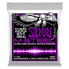 Ernie Ball 2920 Power Slinky M-Steel Electric Guitar Strings - .011-.048