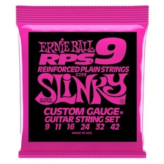 Ernie Ball 2239 Super Slinky RPS Nickel Wound Electric Guitar Strings - .009-.042