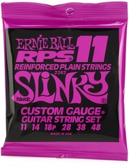 Ernie Ball 2242 Power Slinky RPS Nickel Wound Electric Guitar Strings - .011-.048