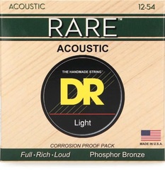 DR Strings RPM-12 Rare Phosphor Bronze Acoustic Guitar Strings - .012 - .054 Light