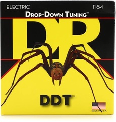 DR Strings DDT-11 Drop-Down Tuning Nickel Plated Steel Electric Guitar Strings - .011-.054 Heavy