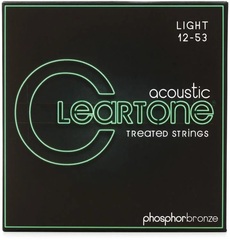 Cleartone 7412 EMP Phosphor Bronze Acoustic Guitar Strings - .012-.053 Light