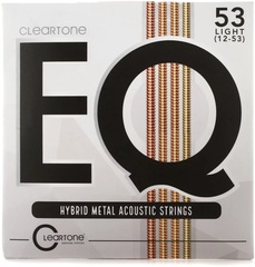 Cleartone 7812 EQ Hybrid Metal Acoustic Guitar Strings - .012-.053 Light