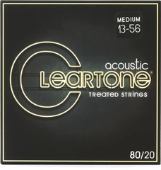 Cleartone 7613 80/20 Bronze Acoustic Guitar Strings - .013-.056 Medium