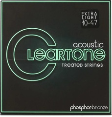 Cleartone 7410 EMP Phosphor Bronze Acoustic Guitar Strings - .010-.047 Extra Light