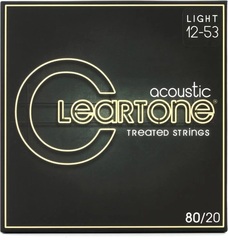 Cleartone 7612 EMP 80/20 Bronze Acoustic Guitar Strings - .012-.053 Light