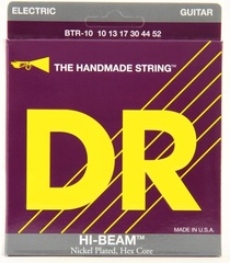 DR Strings BTR-10 Hi-Beam Nickel Plated Electric Strings - .010-.052 Big Heavy