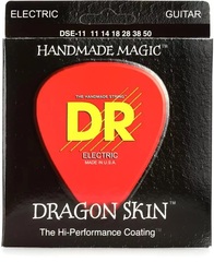 DR Strings DSE-11 Dragon Skin K3 Coated Electric Guitar Strings - .011-.050 Heavy