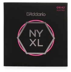D'Addario NYXL0942 NYXL Nickel Wound Electric Guitar Strings - .009-.042 Super Light (3-pack)