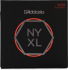 D'Addario NYXL1052 NYXL Nickel Wound Electric Guitar Strings - .010-.052 Light Top/Heavy Bottom