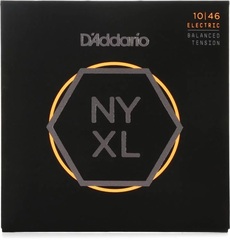 D'Addario NYXL1046BT NYXL Nickel Wound Electric Guitar Strings - .010-.046 Balanced Tension Regular Light