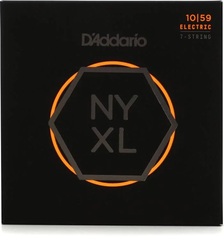 D'Addario NYXL1059 NYXL Nickel Wound Electric Guitar Strings - .010-.059 Regular Light 7-string