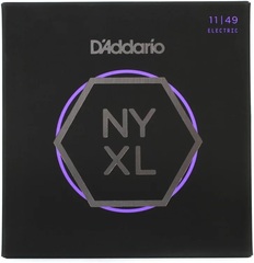 D'Addario NYXL1149 NYXL Nickel Wound Electric Guitar Strings - .011-.049 Medium