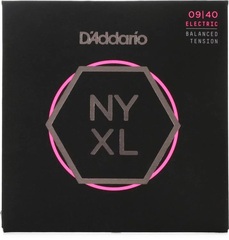 D'Addario NYXL0940BT NYXL Nickel Wound Electric Guitar Strings - .009-.040 Balanced Tension Super Light