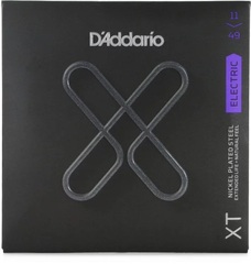 D'Addario XTE1149 XT Nickel Plated Steel Strandberg Electric Guitar Strings - .011-.049 Medium