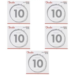 Fender 250R Super 250's Nickel-Plated Steel Electric Guitar Strings - .010-.046 Regular (5-Pack)