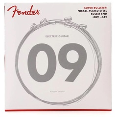 Fender 3250L Super Bullets Nickel Steel Electric Strings - .009-.042 Light