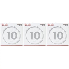 Fender 150R Original Pure Nickel Electric Strings - .010-.046 Regular (3-Pack)