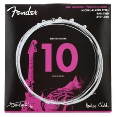 Fender Hendrix Voodoo Child Ball End Nickel Plated Steel Electric Guitar Strings - .010-.038