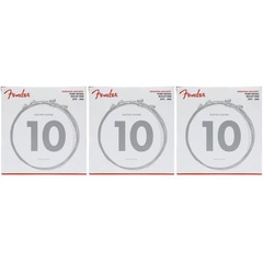 Fender 3150R Original Bullets Pure Nickel Electric Strings - .010-.046 Regular (3-Pack)