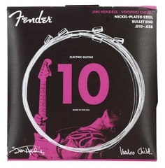 Fender Hendrix Voodoo Child Bullet End Nickel Plated Steel Electric Guitar Strings - .010-.038