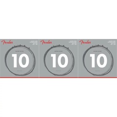 Fender 155R Classic Core Vintage Nickel Ball End Electric Guitar Strings - .010-.046 Regular (3-Pack)