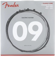 Fender 155L Classic Core Vintage Nickel Ball End Electric Guitar Strings - .009-.042 Light