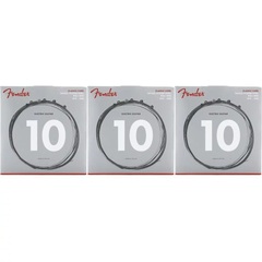 Fender 255R Classic Core NPS Ball End Electric Guitar Strings - .010-.046 Regular (3-Pack)