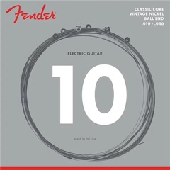Fender 155R Classic Core Vintage Nickel Ball End Electric Guitar Strings - .010-.046 Regular