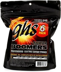 GHS GBL-6 Guitar Boomers Electric Guitar Strings - .010-.046 Light 6-pack