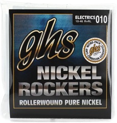 GHS R+RL Nickel Rockers Pure Nickel Electric Guitar Strings - .010-.046 Light