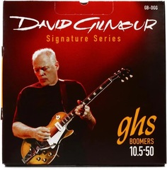 GHS GB-DGG Guitar Boomers David Gilmour Signature Electric Guitar Strings - .0105-.050 Red