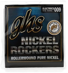 GHS R+RXL Nickel Rockers Pure Nickel Electric Guitar Strings - .009-.042 Extra Light