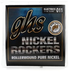 GHS R+RM Nickel Rockers Pure Nickel Electric Guitar Strings -.011-.050 Medium