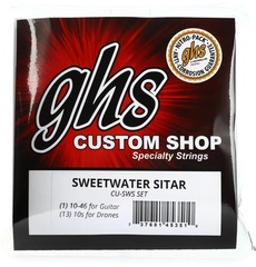 GHS CU-SWS Sitar Strings - .010-.046 Light