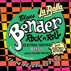 La Bella B1150 Bender Electric Guitar Strings - .011-.050 Blues