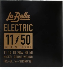 La Bella HRS-BL Nickel Electric Guitar Strings - .011-.050 Blues Light