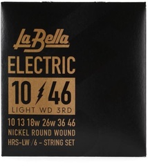 La Bella HRS-LW Nickel Roundwound Electric Guitar Strings 10-46 - Light