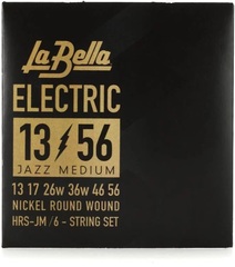 La Bella HRS-JM Nickel Roundwound Electric Guitar Strings - .013-.056 Jazz Medium