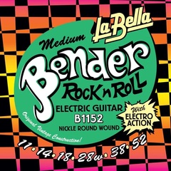 La Bella B1152 Bender Electric Guitar Strings - .011-.052 Medium