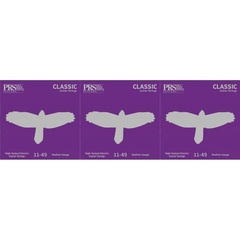 PRS Classic Electric Guitar Strings - .011-.049 Medium 3-pack