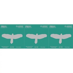 PRS Classic Electric Guitar Strings - .012-.052 Heavy 3-pack
