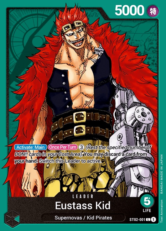 Eustass Captain Kid - ST02-001 - L