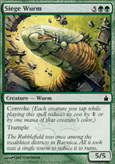 Siege Wurm - Foil